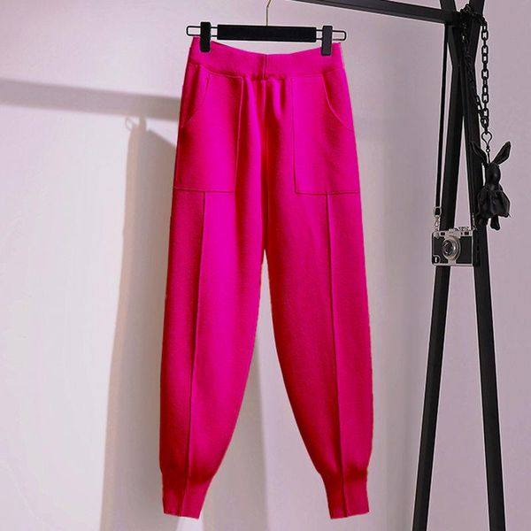 women's pants & capris women 2021 spring autumn fashion knitted warm female high waist harem ladies solid workwear carrot trousers u539, Black;white
women's pants & capris women 2021 spring autumn fashion knitted warm female high waist harem ladies solid workwear carrot trousers u539, Black;white