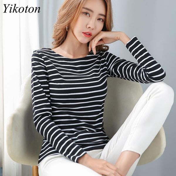 women's t-shirt casual women long sleeve korean style slim basic cotton tshirt womens clothing spring/autumn t shirt femme plus size, White
women's t-shirt casual women long sleeve korean style slim basic cotton tshirt womens clothing spring/autumn t shirt femme plus size, White