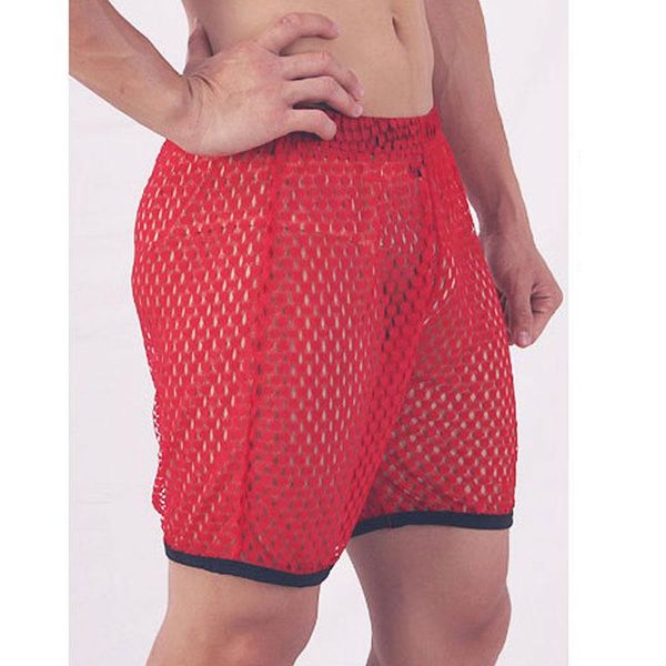 men's sleepwear men u convex pouch short sheer half-length boxers hollow out underpants sculpting boxer pajama pants gay wear f21, Black;brown
men's sleepwear men u convex pouch short sheer half-length boxers hollow out underpants sculpting boxer pajama pants gay wear f21, Black;brown