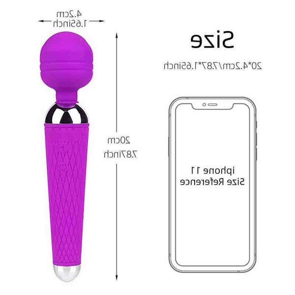 2022 adultshop vibrators vibrador con recarga usb para mujer masajeador varita mgica potente estimulador del cltoris y punto g juguetes
2022 adultshop vibrators vibrador con recarga usb para mujer masajeador varita mgica potente estimulador del cltoris y punto g juguetes