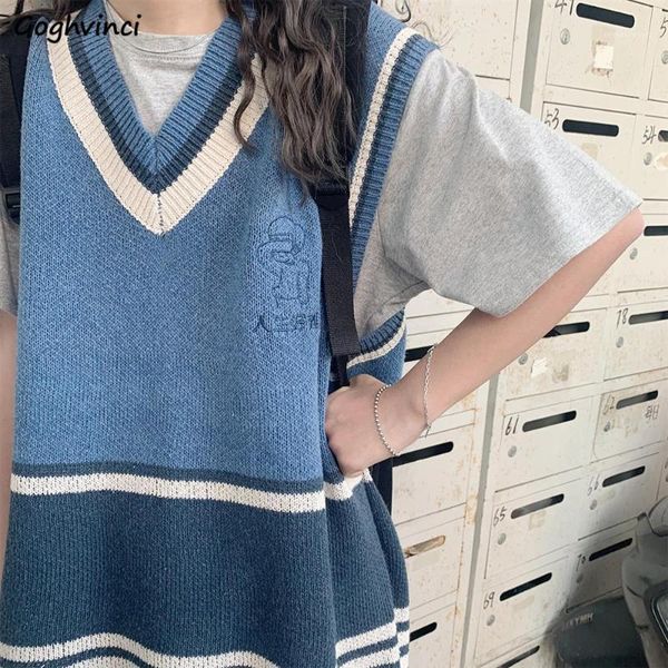 women's vests sweater vest cartoon v-neck striped preppy sweet casual daily outwear ins sleeveless sweaters womens korean style all-mat, Black;white
women's vests sweater vest cartoon v-neck striped preppy sweet casual daily outwear ins sleeveless sweaters womens korean style all-mat, Black;white