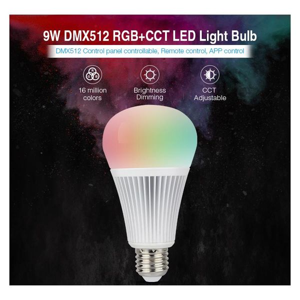miboxer dmx512 e27 9w rgb+cct led light bulb;dmx 512 led transmitter ;2.4ghz 4 zone rgb+cct wireless remote
miboxer dmx512 e27 9w rgb+cct led light bulb;dmx 512 led transmitter ;2.4ghz 4 zone rgb+cct wireless remote