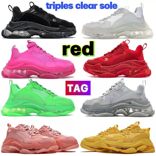 2022 pairs clear sole dad shoes triple s designer sneakers for men women green neon yellow black white 17fw triple-s platform shoes fashion
2022 pairs clear sole dad shoes triple s designer sneakers for men women green neon yellow black white 17fw triple-s platform shoes fashion