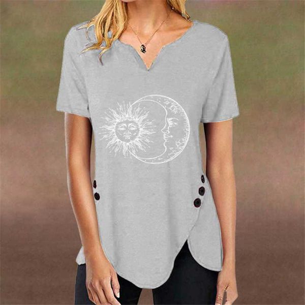 women's t-shirt 2021 women sun moon printing t shirts harajuku graphic summer y2k short sleeve vintage v-neck t-shirts, White
women's t-shirt 2021 women sun moon printing t shirts harajuku graphic summer y2k short sleeve vintage v-neck t-shirts, White
