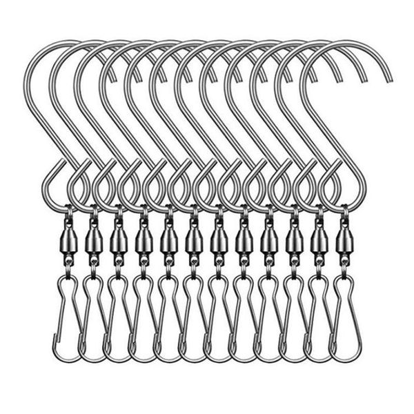 hooks & rails swivel clip hanging stainless steel for wind spinners chimes crystal twisters party supply 82x22mm wwo66
hooks & rails swivel clip hanging stainless steel for wind spinners chimes crystal twisters party supply 82x22mm wwo66