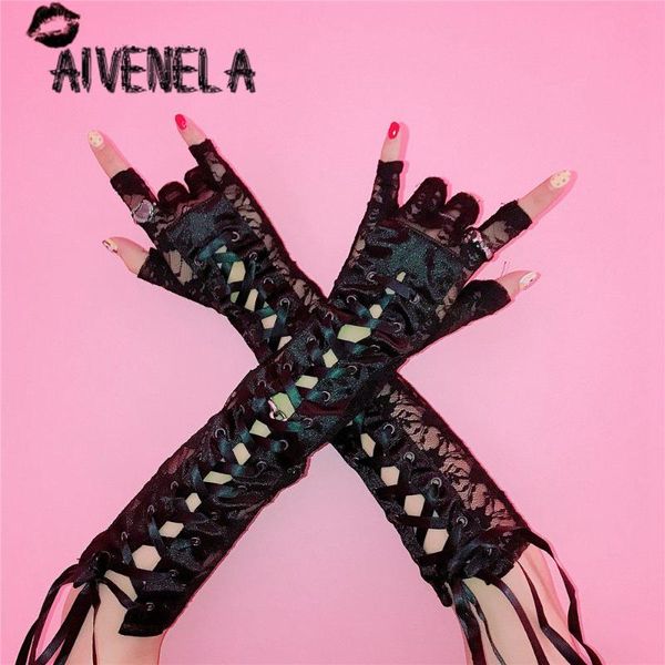 five fingers gloves punk gothic bandage long glove cool arm cover lolita lace length sleeve finger mittens afc1083, Blue;gray
five fingers gloves punk gothic bandage long glove cool arm cover lolita lace length sleeve finger mittens afc1083, Blue;gray