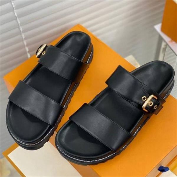 outdoors slides luxury flip flops brand summer slippers beach shoes ladies peep toe cozy footwears females, Black
outdoors slides luxury flip flops brand summer slippers beach shoes ladies peep toe cozy footwears females, Black