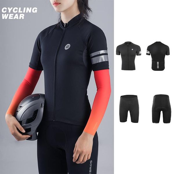 cycling clothes summer jersey set men women shorts t-shirt mtb road bike breathable bicycle equipment black racing sets, Black;blue
cycling clothes summer jersey set men women shorts t-shirt mtb road bike breathable bicycle equipment black racing sets, Black;blue