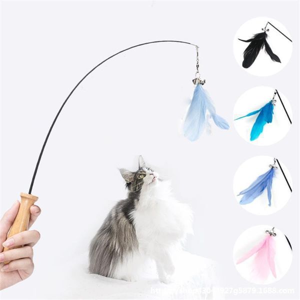 cat toys kitten supplies pets teaser interactive fishing wood rod with small bell funny wand feather stick toy 1pc
cat toys kitten supplies pets teaser interactive fishing wood rod with small bell funny wand feather stick toy 1pc