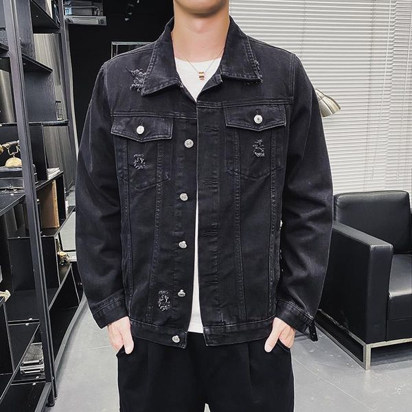 men's jackets denim clothes winter korean jacket trend loose trendy brand wild youth, Black;brown
men's jackets denim clothes winter korean jacket trend loose trendy brand wild youth, Black;brown