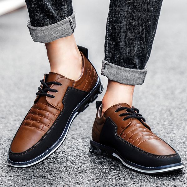 men new fashion handsewn cow split casual shoes male breathable comfy loafer moccasins lace-up flat leisure shoe plus size 38-48, Black
men new fashion handsewn cow split casual shoes male breathable comfy loafer moccasins lace-up flat leisure shoe plus size 38-48, Black
