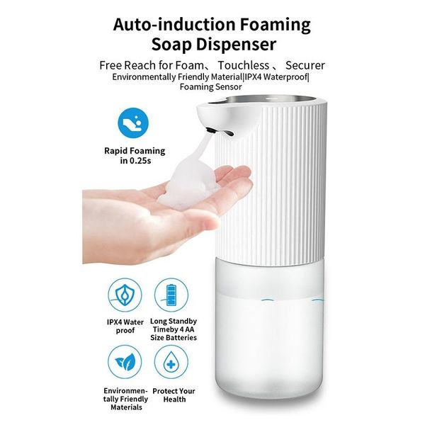 liquid soap dispenser 350ml automatic foam infrared motion sensor touchless hand washing machine
liquid soap dispenser 350ml automatic foam infrared motion sensor touchless hand washing machine