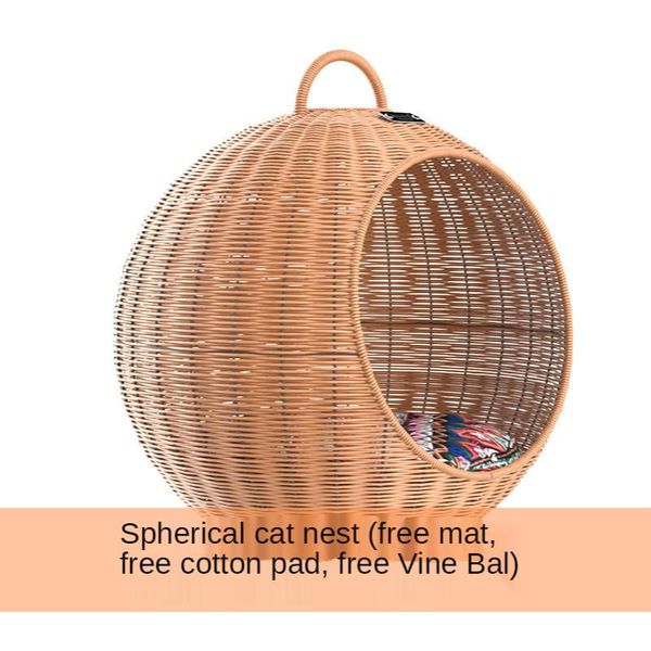 rattan woven four seasons universal removable/washable kennel ball nordic cat supplies big nest house dog/cat accessories dog apparel
rattan woven four seasons universal removable/washable kennel ball nordic cat supplies big nest house dog/cat accessories dog apparel
