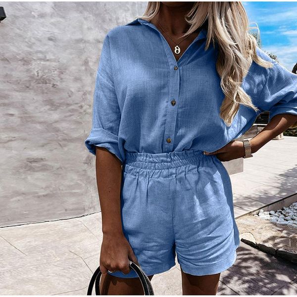 women's tracksuits 2 pcs cotton linen set turn down neck long sleeve loose causal single-breasted elastic waist female playsuit 2021, Gray
women's tracksuits 2 pcs cotton linen set turn down neck long sleeve loose causal single-breasted elastic waist female playsuit 2021, Gray