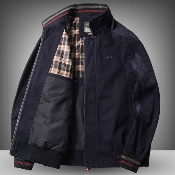 jacket men's 96% cotton spring autumn loose large size middle aged casual wear winter clothes 211110, Black;brown
jacket men's 96% cotton spring autumn loose large size middle aged casual wear winter clothes 211110, Black;brown