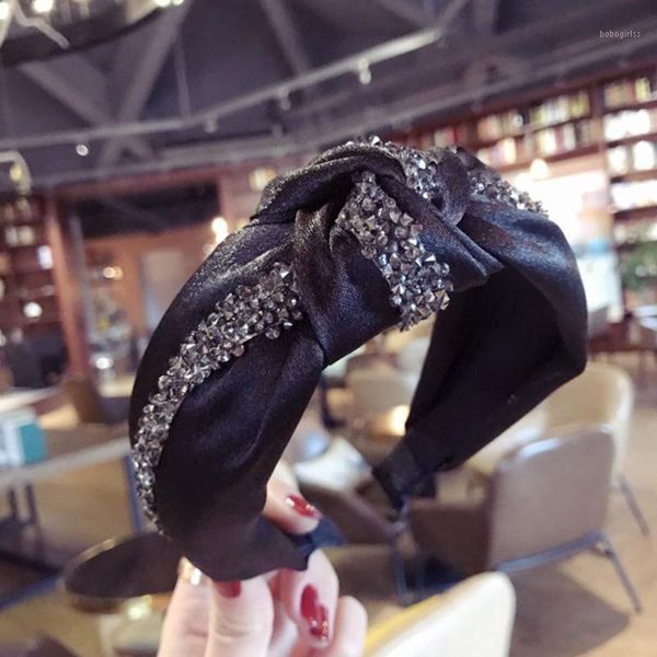 fashion black cloth cross rhinestone hairbands wide hoop makeup headband hair accessories for women girls boutique1
fashion black cloth cross rhinestone hairbands wide hoop makeup headband hair accessories for women girls boutique1