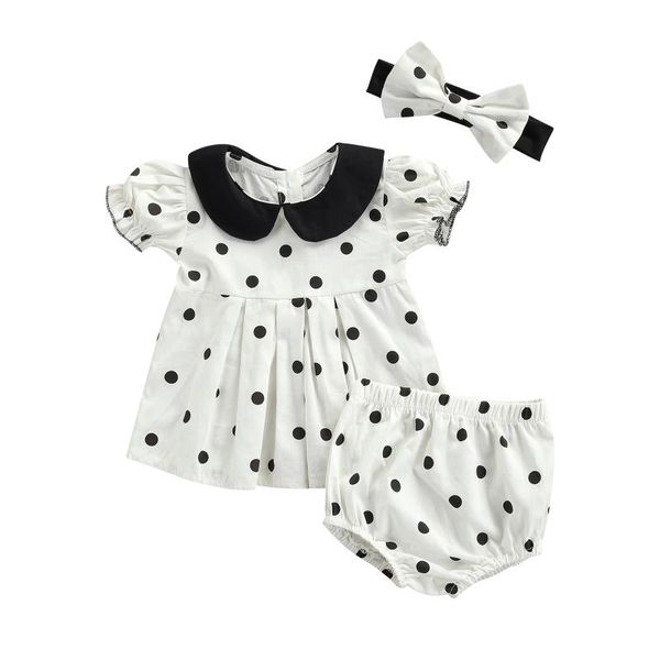 clothing sets 2021 summer 0-24m girls toddler infant polka dot print short sleeve shirts +pp shorts+headband outfits, White
clothing sets 2021 summer 0-24m girls toddler infant polka dot print short sleeve shirts +pp shorts+headband outfits, White