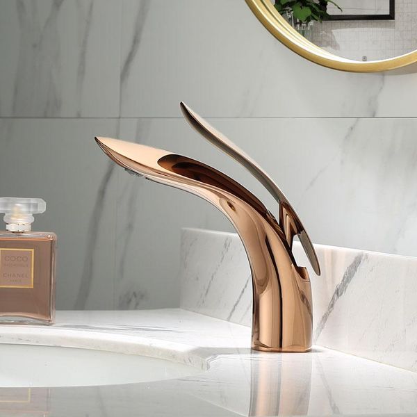 basin sink faucet bathroom copper rose gold mixer tap and cold single handle leaf-shape deck mounted black chrome faucets
basin sink faucet bathroom copper rose gold mixer tap and cold single handle leaf-shape deck mounted black chrome faucets