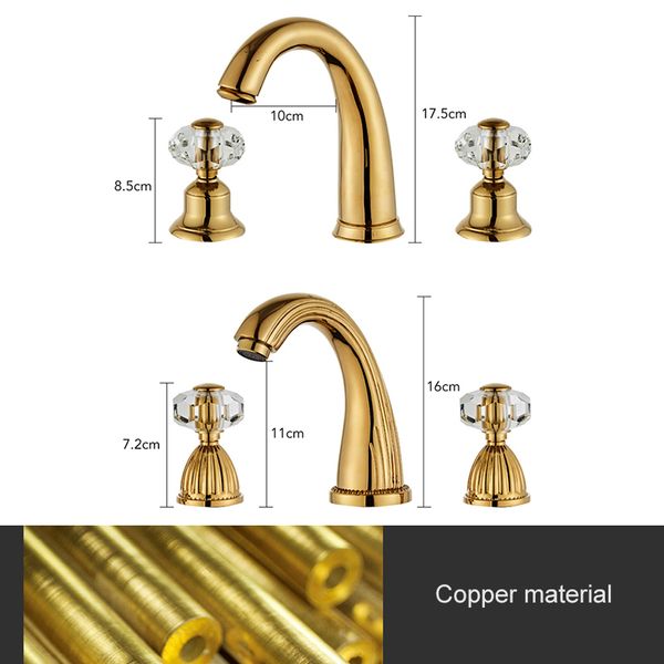 bathroom sink faucets soild brass gold finish faucet golden swan double handle three hole wash basin tap mixer el513g cr8b
bathroom sink faucets soild brass gold finish faucet golden swan double handle three hole wash basin tap mixer el513g cr8b