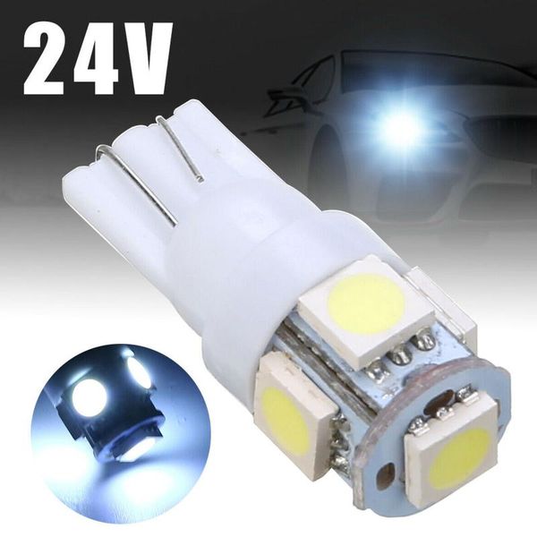 emergency lights 10pcs/lot 24v 5smd led t10 194 147 w5w width reading license plate light backup lamp super bright white
emergency lights 10pcs/lot 24v 5smd led t10 194 147 w5w width reading license plate light backup lamp super bright white