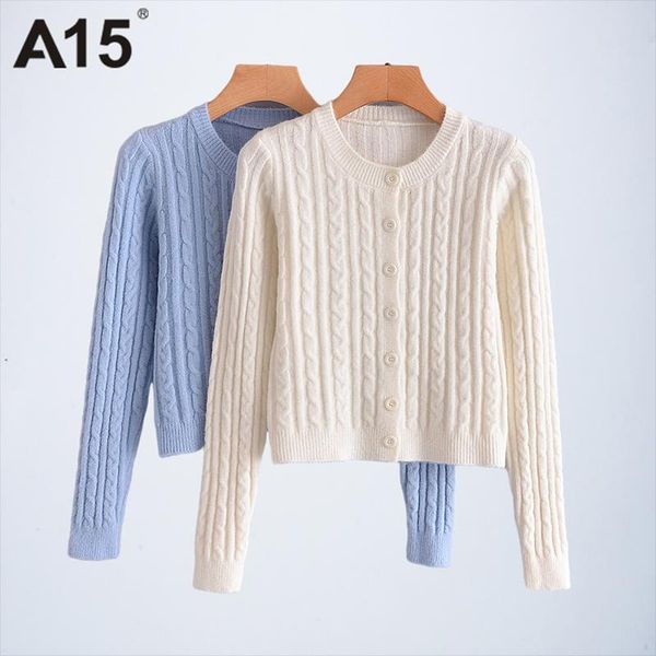 women's knits & tees a15 2021 women cardigans sweater cashmere casual jacket chic korean fashion winter jersey, White
women's knits & tees a15 2021 women cardigans sweater cashmere casual jacket chic korean fashion winter jersey, White