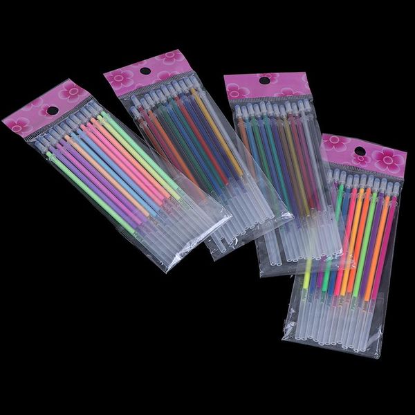 colorful gel pen fluorescent refills color cartridge flash smooth ink painting graffiti pens student stationery, Black;red
colorful gel pen fluorescent refills color cartridge flash smooth ink painting graffiti pens student stationery, Black;red