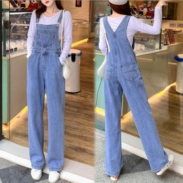 women's jumpsuits & rompers women fashion denim womens jumpsuit 2021 spring autumn elegant overalls full length jean suspender pants p6, Black;white
women's jumpsuits & rompers women fashion denim womens jumpsuit 2021 spring autumn elegant overalls full length jean suspender pants p6, Black;white
