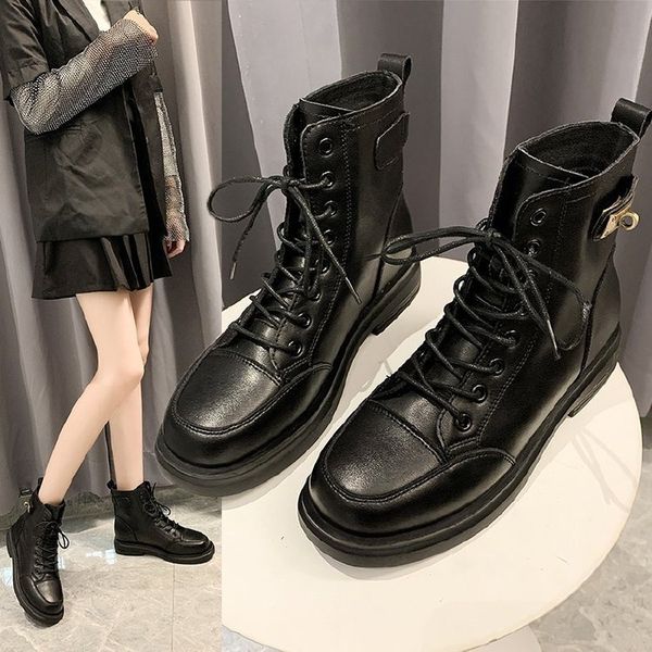 2021 lace up metal buckle warm plush autumn winte fashion ankle boots for women shoes woman solid black leather boots female 1
2021 lace up metal buckle warm plush autumn winte fashion ankle boots for women shoes woman solid black leather boots female 1
