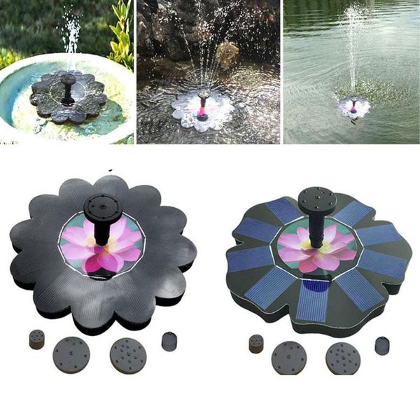 floating solar fountain lotus power water garden panel pump can works at night decorations
floating solar fountain lotus power water garden panel pump can works at night decorations