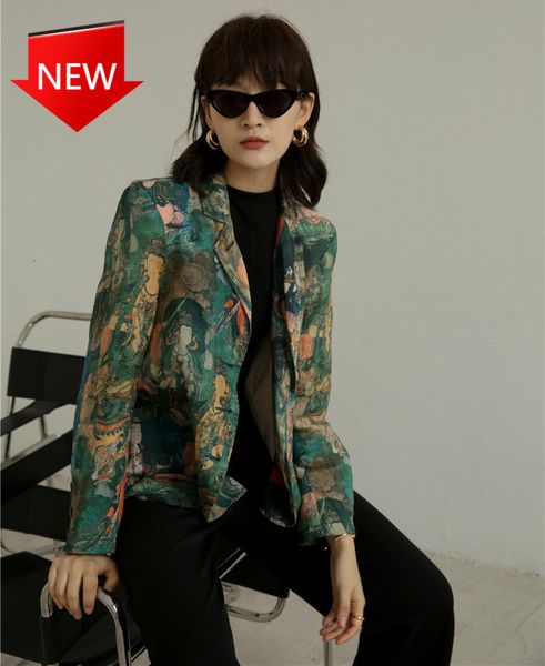 suits ladies blazer long-sleeve jacket green buddha clothes print blazers women's jackets, White;black
suits ladies blazer long-sleeve jacket green buddha clothes print blazers women's jackets, White;black