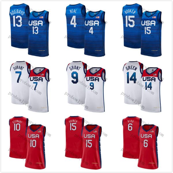 us basketball jersey 2020 summer olympics 7 kevin durant 15 devin booker 6 damian lillard 10 jayson tatum zach lavine bradley beal usa 2021, Black;red
us basketball jersey 2020 summer olympics 7 kevin durant 15 devin booker 6 damian lillard 10 jayson tatum zach lavine bradley beal usa 2021, Black;red