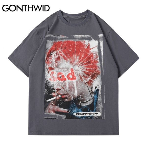 t-shirts streetwear hip hop men distressed smoking boy letter heart print short sleeve tees cotton casual harajuku 210602, White;black
t-shirts streetwear hip hop men distressed smoking boy letter heart print short sleeve tees cotton casual harajuku 210602, White;black