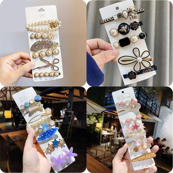 hair clips & barrettes korean version of imitation pearl leaf-shaped bangs non-marking cushion clip big suit girls tie jewelry accessories, Golden;silver
hair clips & barrettes korean version of imitation pearl leaf-shaped bangs non-marking cushion clip big suit girls tie jewelry accessories, Golden;silver