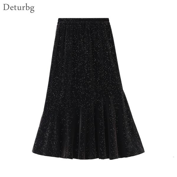 casual dresses women's elegant starry sky black skirt korean female high waist sequins veet mermaid warm midi skirts fall winter s, Black;gray
casual dresses women's elegant starry sky black skirt korean female high waist sequins veet mermaid warm midi skirts fall winter s, Black;gray
