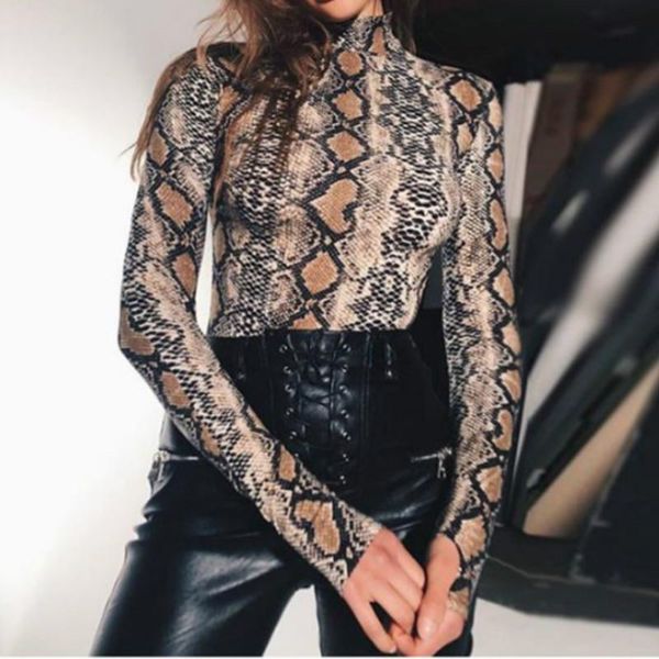 women's jumpsuits & rompers 2021 spring women bodysuit playsuit turtleneck body suits long sleeve skinny print snake casual bodycon bod, Black;white
women's jumpsuits & rompers 2021 spring women bodysuit playsuit turtleneck body suits long sleeve skinny print snake casual bodycon bod, Black;white