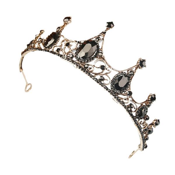 hair clips & barrettes vintage black crown bridal crystal headdress accessories wedding supplies (style 2), Golden;silver
hair clips & barrettes vintage black crown bridal crystal headdress accessories wedding supplies (style 2), Golden;silver