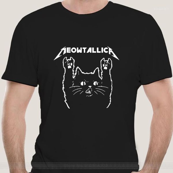men's t-shirts cat meowtallica rock music men t-shirt dark heather cotton s-3xl gift funny tee shirt, White;black
men's t-shirts cat meowtallica rock music men t-shirt dark heather cotton s-3xl gift funny tee shirt, White;black