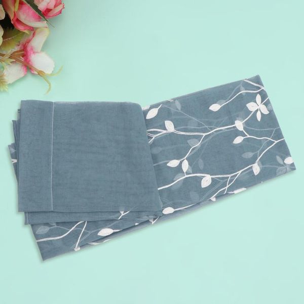 1pc willow leaf embroidered gauze curtain transparent thin for living room bedroom (dark blue, 1x2.5 & drapes
1pc willow leaf embroidered gauze curtain transparent thin for living room bedroom (dark blue, 1x2.5 & drapes
