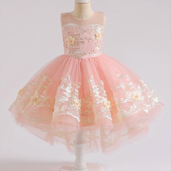 pink backless girls for girl dresses party princess high end embroidery flower costumes evening, Red;yellow
pink backless girls for girl dresses party princess high end embroidery flower costumes evening, Red;yellow