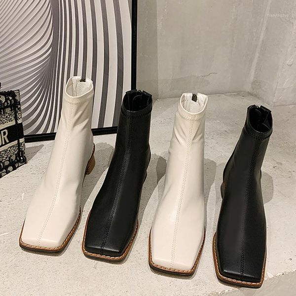 boots 2021 women leather fetish stripper short ankle female booties lady chunky low 5cm high heels zipper shoes1, Black
boots 2021 women leather fetish stripper short ankle female booties lady chunky low 5cm high heels zipper shoes1, Black
