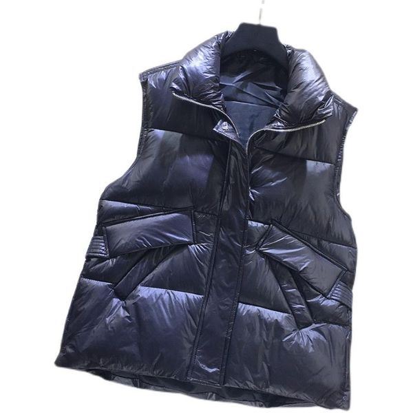 women's vests trendy winter women casual down vest zipper stand collar sleeveless waistcoat female jacket 90% white duck gilet, Black;white
women's vests trendy winter women casual down vest zipper stand collar sleeveless waistcoat female jacket 90% white duck gilet, Black;white