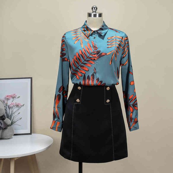 shirt women vintage leaves print long sleeve chiffon blouse 2021 autumn new arrival modis, White
shirt women vintage leaves print long sleeve chiffon blouse 2021 autumn new arrival modis, White