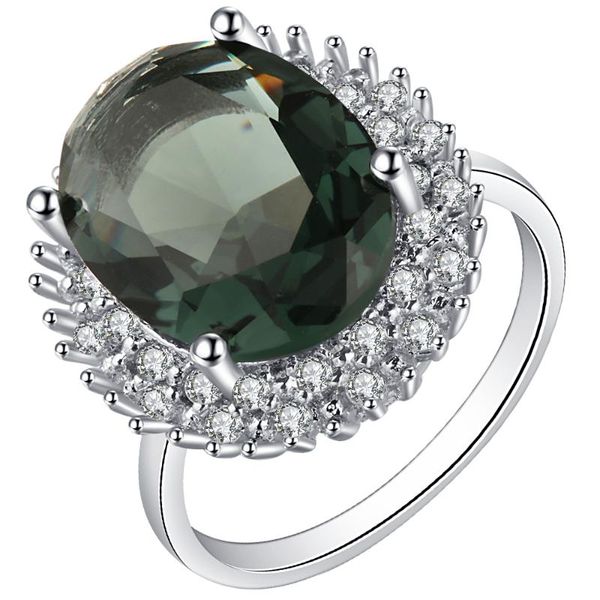 cluster rings silver color big oval-cut 5ct egg shaped clear green cubic zirconia finger ring luxury gift distribution wedding jewelry, Golden;silver
cluster rings silver color big oval-cut 5ct egg shaped clear green cubic zirconia finger ring luxury gift distribution wedding jewelry, Golden;silver