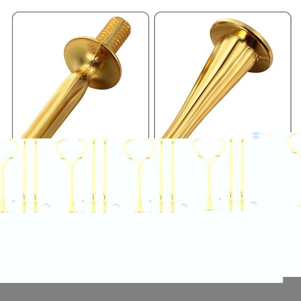sets 3 tier crown cake plate stand fittings hardware holder kitchen gadgets for wedding and party - silver&golden baking & pastry tools
sets 3 tier crown cake plate stand fittings hardware holder kitchen gadgets for wedding and party - silver&golden baking & pastry tools
