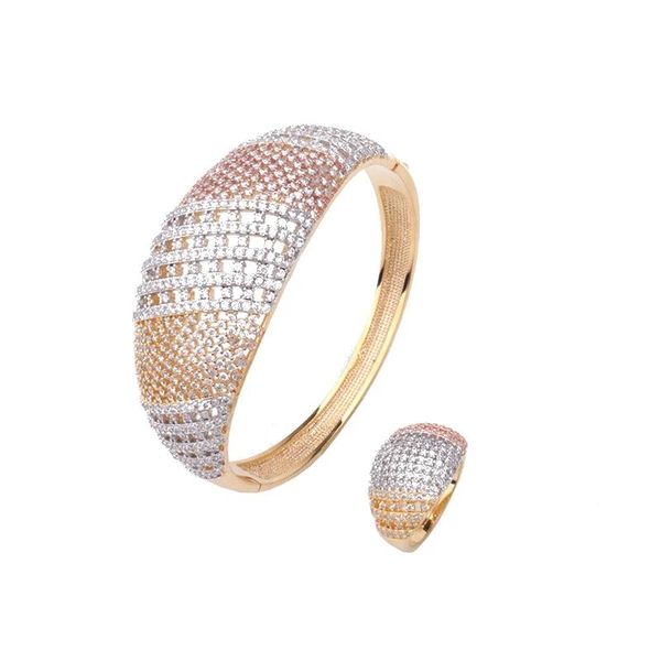 bangle luxury fashion classic tricolor bracelet ring copper zircon jewelry bridal wedding party in dubai, africa b1111, Black
bangle luxury fashion classic tricolor bracelet ring copper zircon jewelry bridal wedding party in dubai, africa b1111, Black
