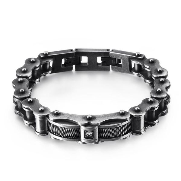 link, chain 15mm punk rock vintage men motorcycle bicycle biker bracelet brush black stainless steel cz zircon bike bracelets jewelry
link, chain 15mm punk rock vintage men motorcycle bicycle biker bracelet brush black stainless steel cz zircon bike bracelets jewelry