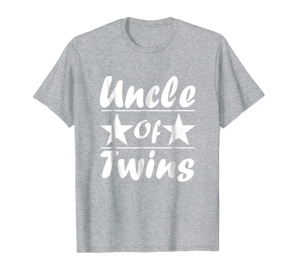 uncle of twins niece nephew announcement gift t-shirt, White;black
uncle of twins niece nephew announcement gift t-shirt, White;black