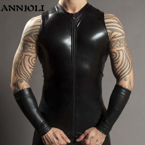 bras sets annjoli men black zipper faux underwear leather sleeveless pu tank undershirt male vest gay, Red;black
bras sets annjoli men black zipper faux underwear leather sleeveless pu tank undershirt male vest gay, Red;black