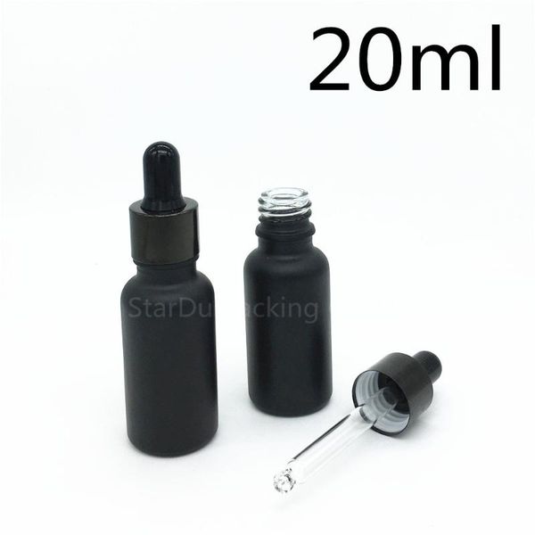 storage bottles & jars 200pcs 20ml black frosted glass essential oil bottle with aluminum ring dropper perfume
storage bottles & jars 200pcs 20ml black frosted glass essential oil bottle with aluminum ring dropper perfume