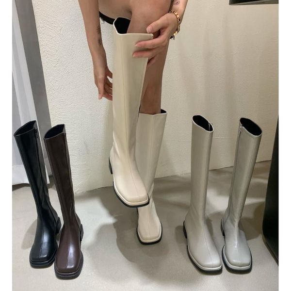 boots women thigh high casual plush knee brand designer zip ladies leather long white mujer shoes 2021, Black
boots women thigh high casual plush knee brand designer zip ladies leather long white mujer shoes 2021, Black